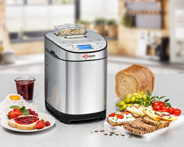 Мультифункциональная хлебопечка Rommelsbacher BA 550 из нержавеющей стали