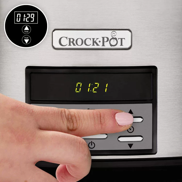 Медленноварка Crock-Pot CSC063X из нержавеющей стали 7.5л