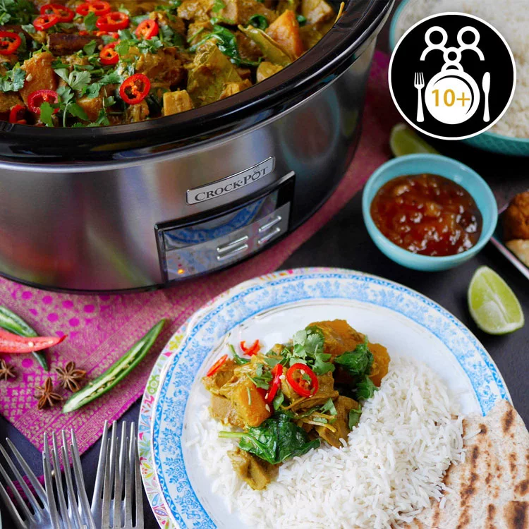 Медленноварка Crock-Pot CSC063X из нержавеющей стали 7.5л