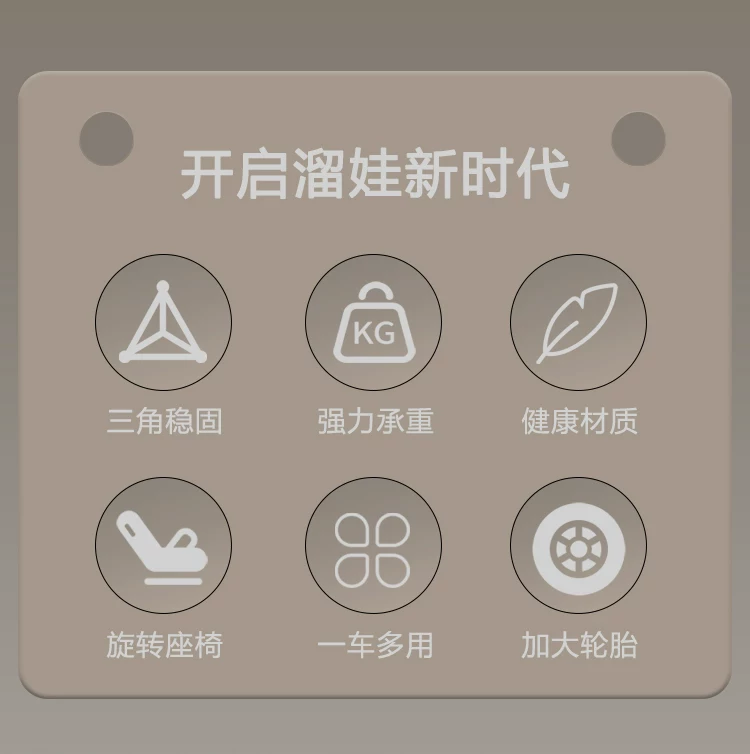 新款好莱福6200儿童三轮车双向可躺可折叠脚踏车儿童三轮车自行车