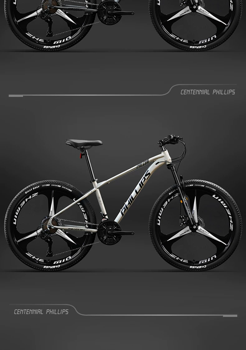 Philip 27 Speed Shock Absorbed Mountain Bike Adult Male Female 26 inch Off road Mountain Bike