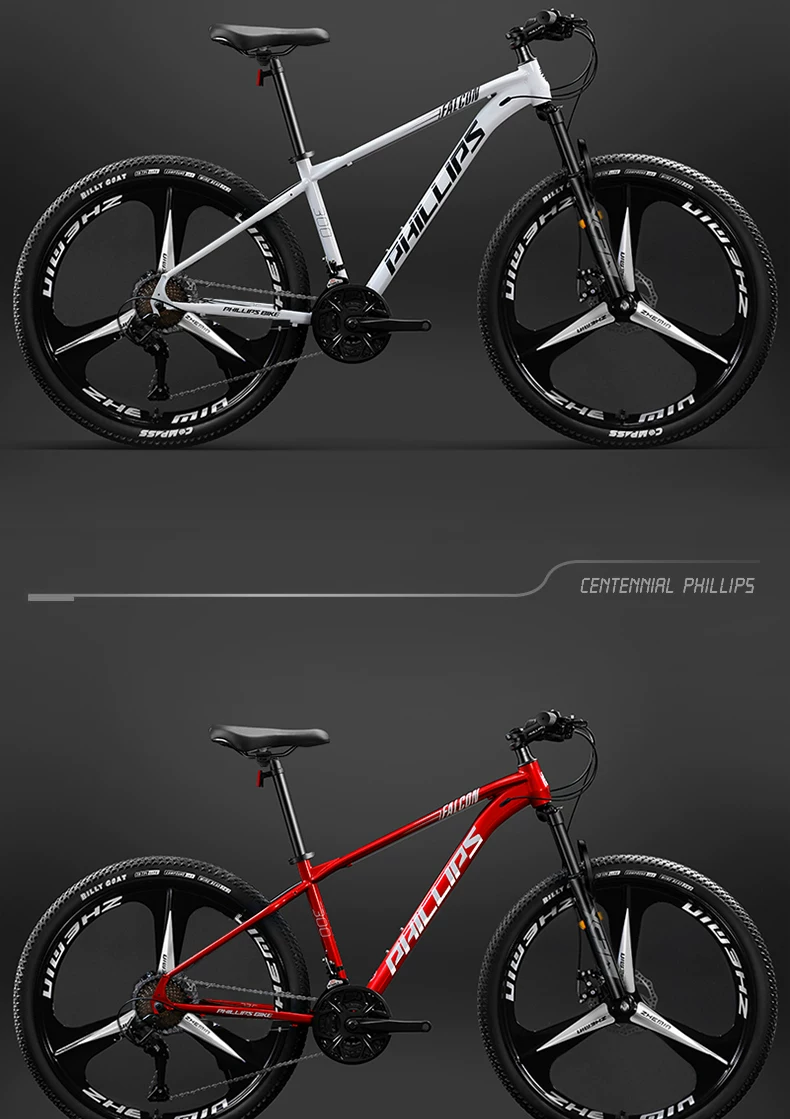 Philip 27 Speed Shock Absorbed Mountain Bike Adult Male Female 26 inch Off road Mountain Bike