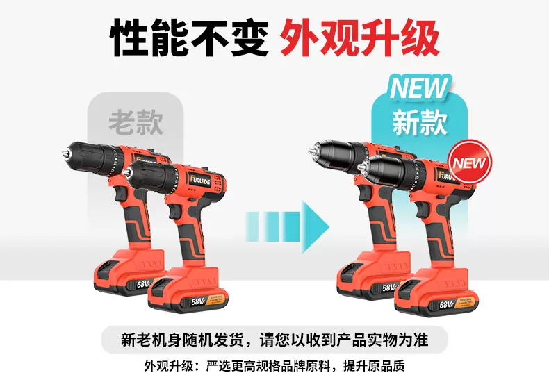 Home multifunctional toolbox, hardware electrician maintenance tool group, car drill storage box selection