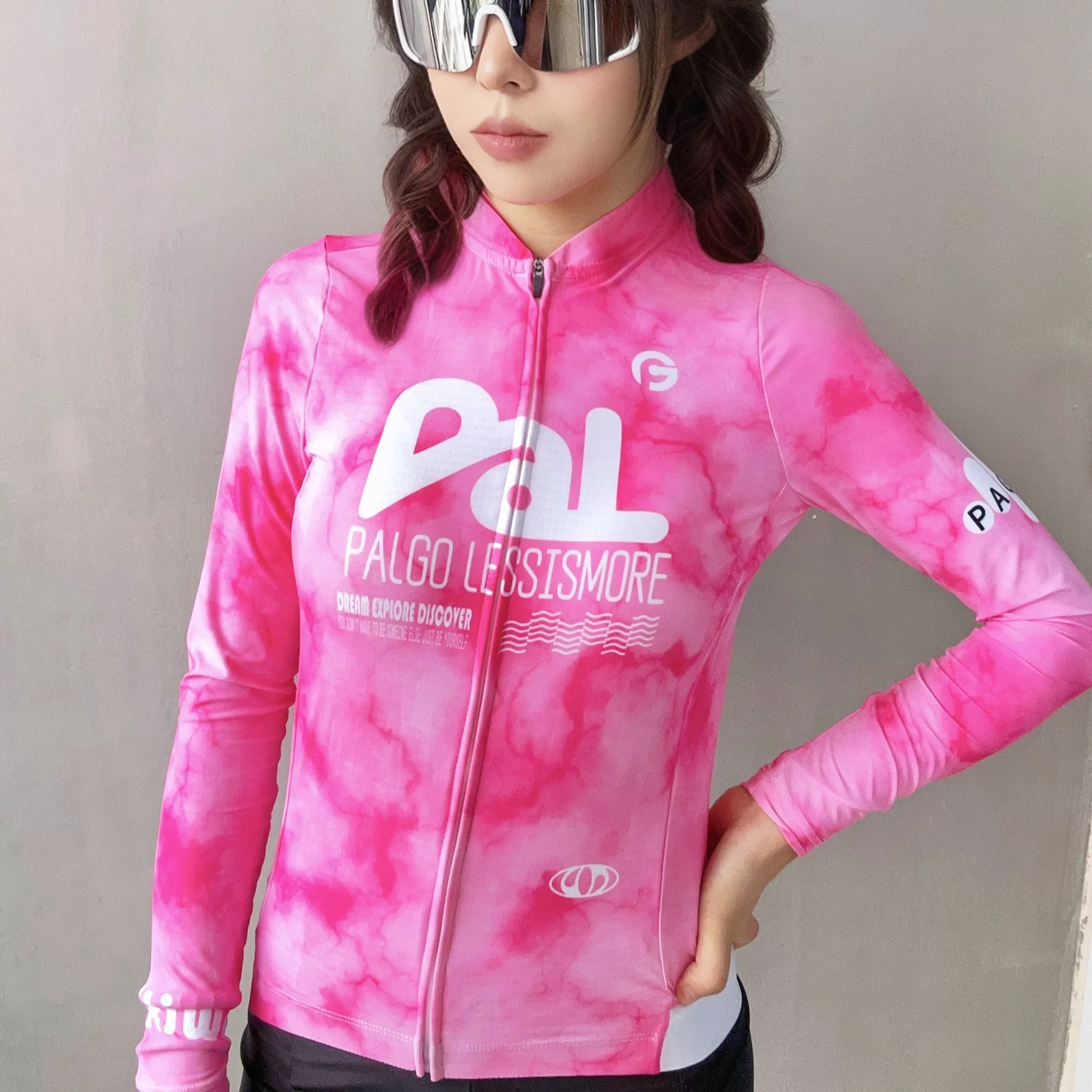 25 new men's and women's spring and autumn cycling clothes, road bikes, bicycles, quick drying breathable cycling clothes, tops