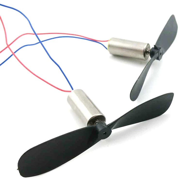 614 Hollow Cup Positive and Negative Paddle Set DIY Motor Accessories 0.8mm Spiral Small Four Axis Aircraft Paddle