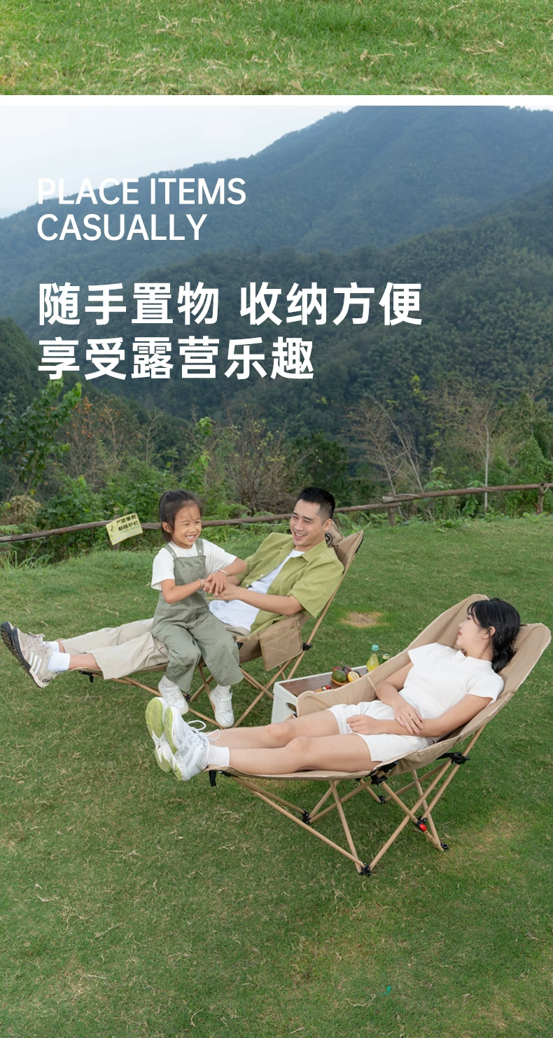 Outdoor lounge chair, foldable nap sofa, lazy chair, suitable for sleeping or lying down, suitable for adults to sleep, office bed with backrest