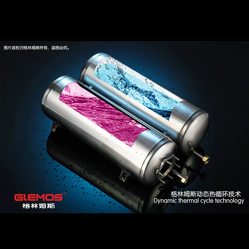 Проточный водонагреватель Glemos Greens WZS8-55B (5.5 кВт)