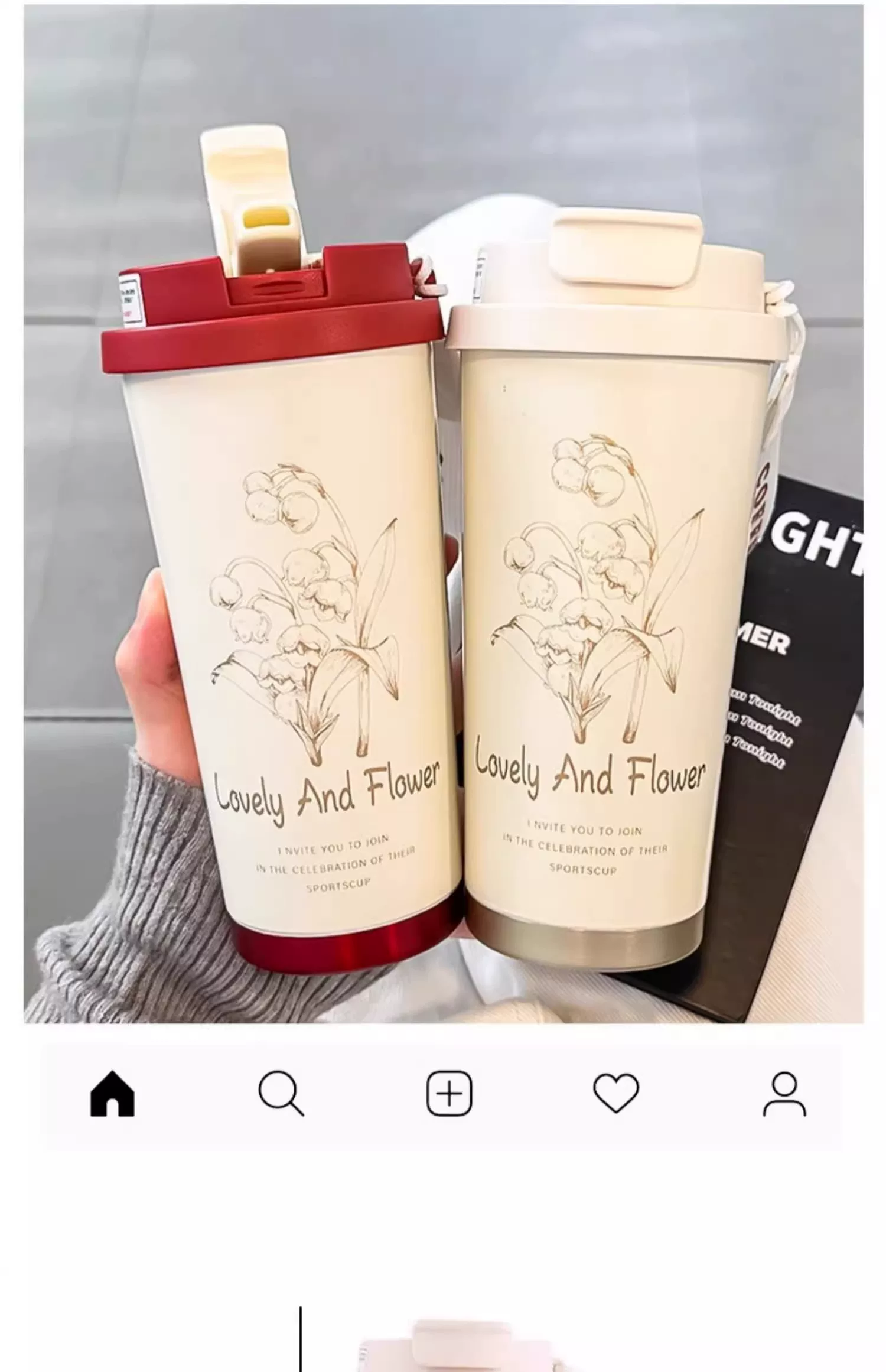 2025 new insulated cup for women with high appearance, straw water cup, 316 stainless steel high-end internet famous insulated coffee cup