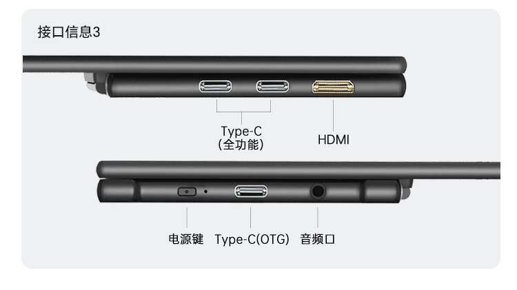 Sculptor 4K portable touch screen for multi scene applications, high color gamut display suitable for Switch external wireless cable expansion