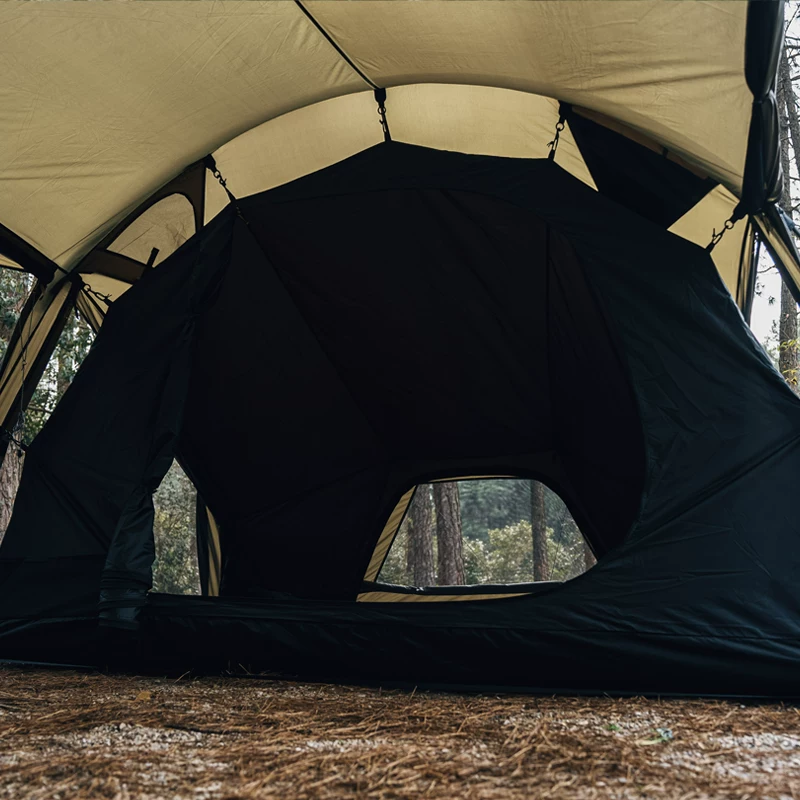 Springhill Chunshan Ark Outdoor Tunnel Tent Палатка с двумя комнатами, одна гостиная большая космическая палатка для кемпинга