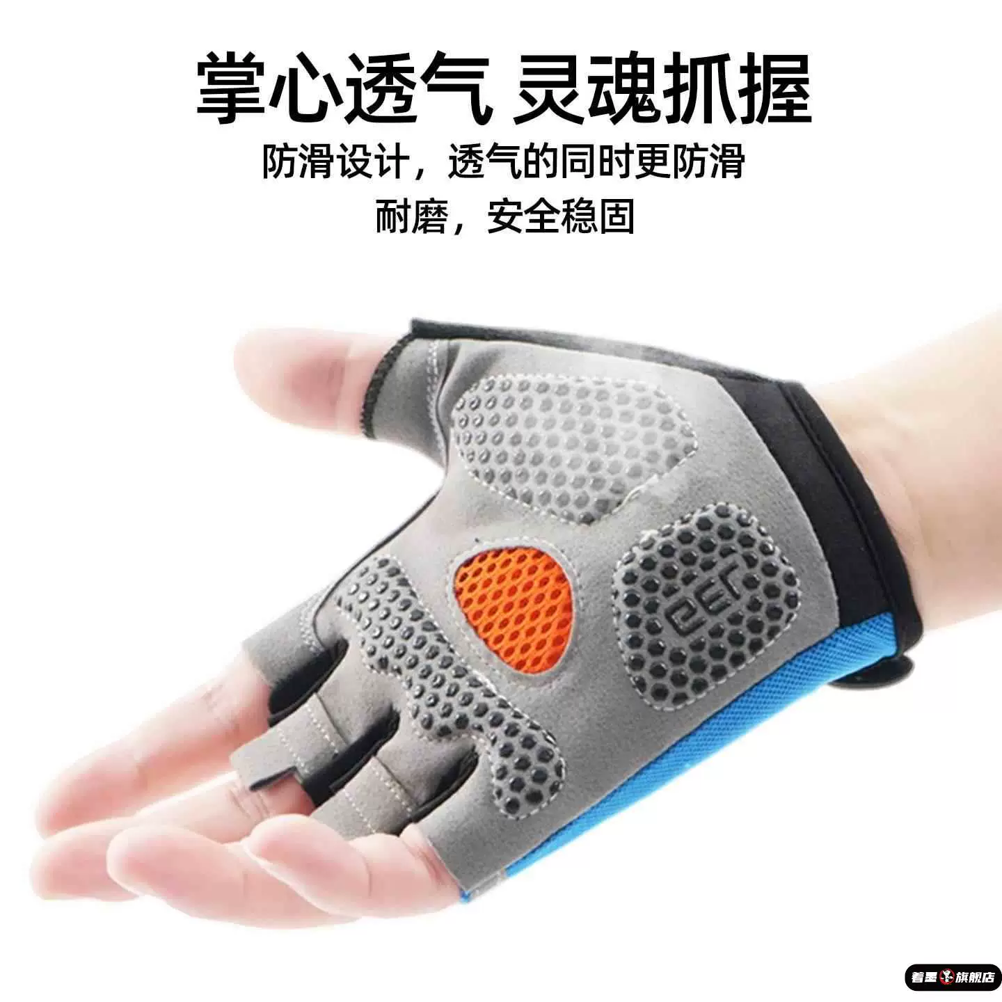 Sports fitness gloves for men and women with pull up function, anti slip horizontal bar, anti cocoon, half finger cycling, mountain climbing, shock absorption