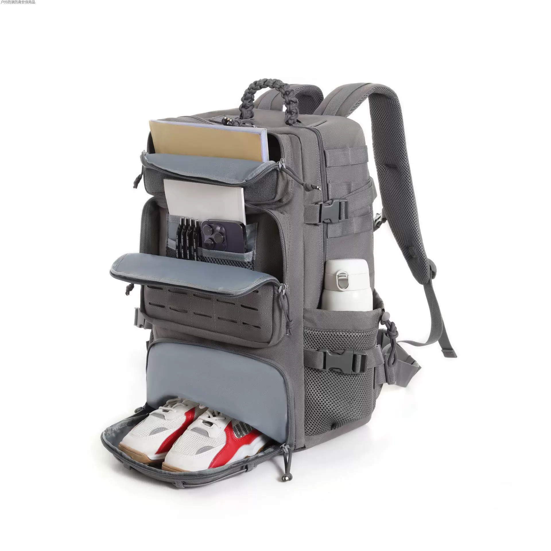1000D Outdoor Sports Large Capacity Backpack Travel Computer Bag Mountaineering Camping Camping Shoes Quick Delivery