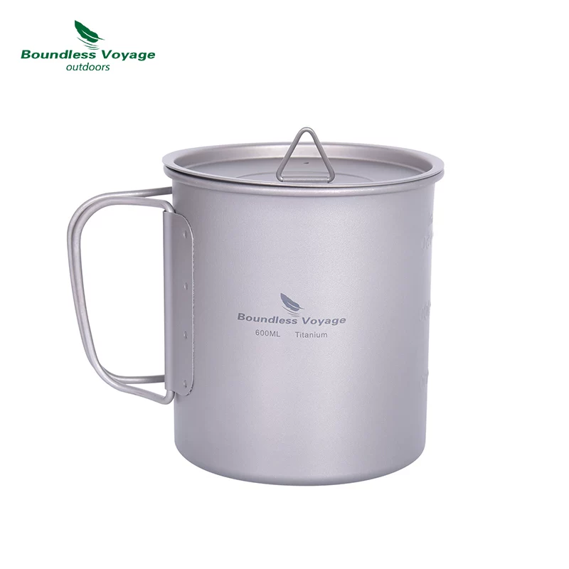 Biwei Pure Titanium Water Cup Outdoor Cumping Camping Coffee Cufe Coffee Coffee Light Portable Mug однослойная чашка для кипячения