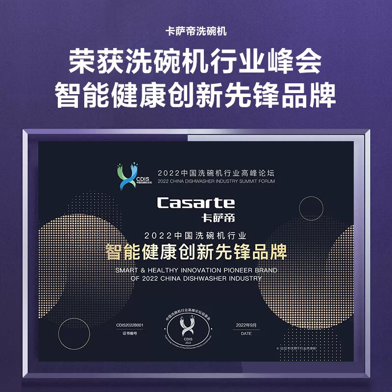 Casarte/Casa Di 13 комплекты больших пустостей встроены полностью автоматическая домашняя интеллектуальная посудомоечная машина Cwy13-09c