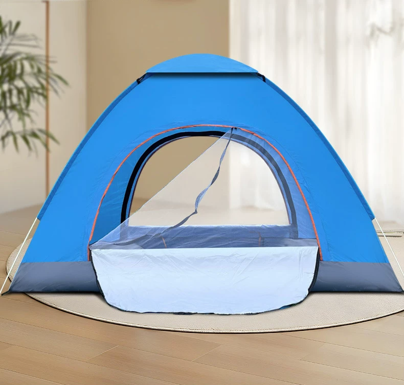 Fully automatic 3-4 person tent, outdoor portable folding, quick opening, picnic, sun protection, camping, camping, thickened park tour