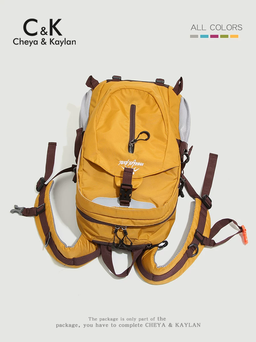 CHEYA&KAYLAN轻便大容量户外运动登山包男女通用徒步旅行双肩背包