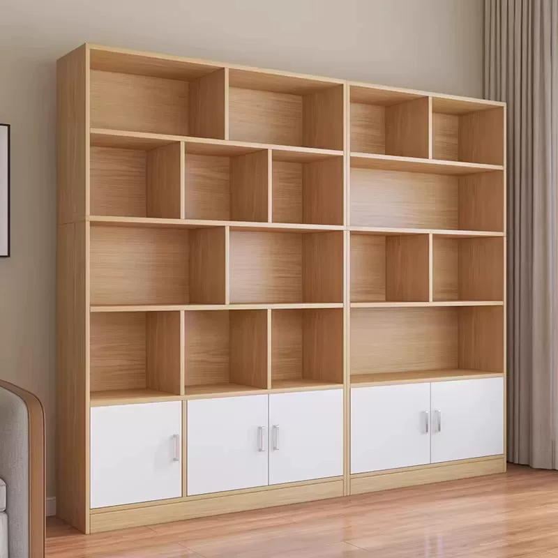 Bookshelf, floor to ceiling storage rack, integrated wall storage cabinet, home bookshelf, display cabinet, office file cabinet, storage cabinet