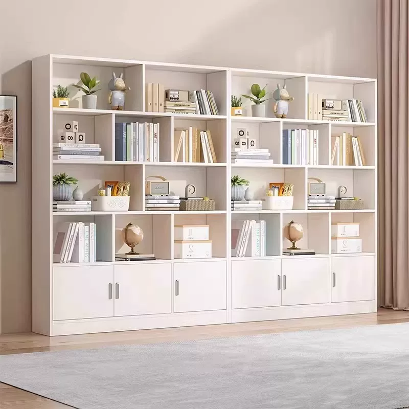 Bookshelf, floor to ceiling storage rack, integrated wall storage cabinet, home bookshelf, display cabinet, office file cabinet, storage cabinet