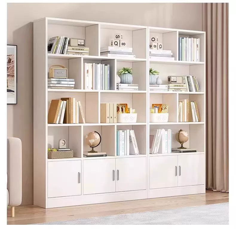 Bookshelf, floor to ceiling storage rack, integrated wall storage cabinet, home bookshelf, display cabinet, office file cabinet, storage cabinet