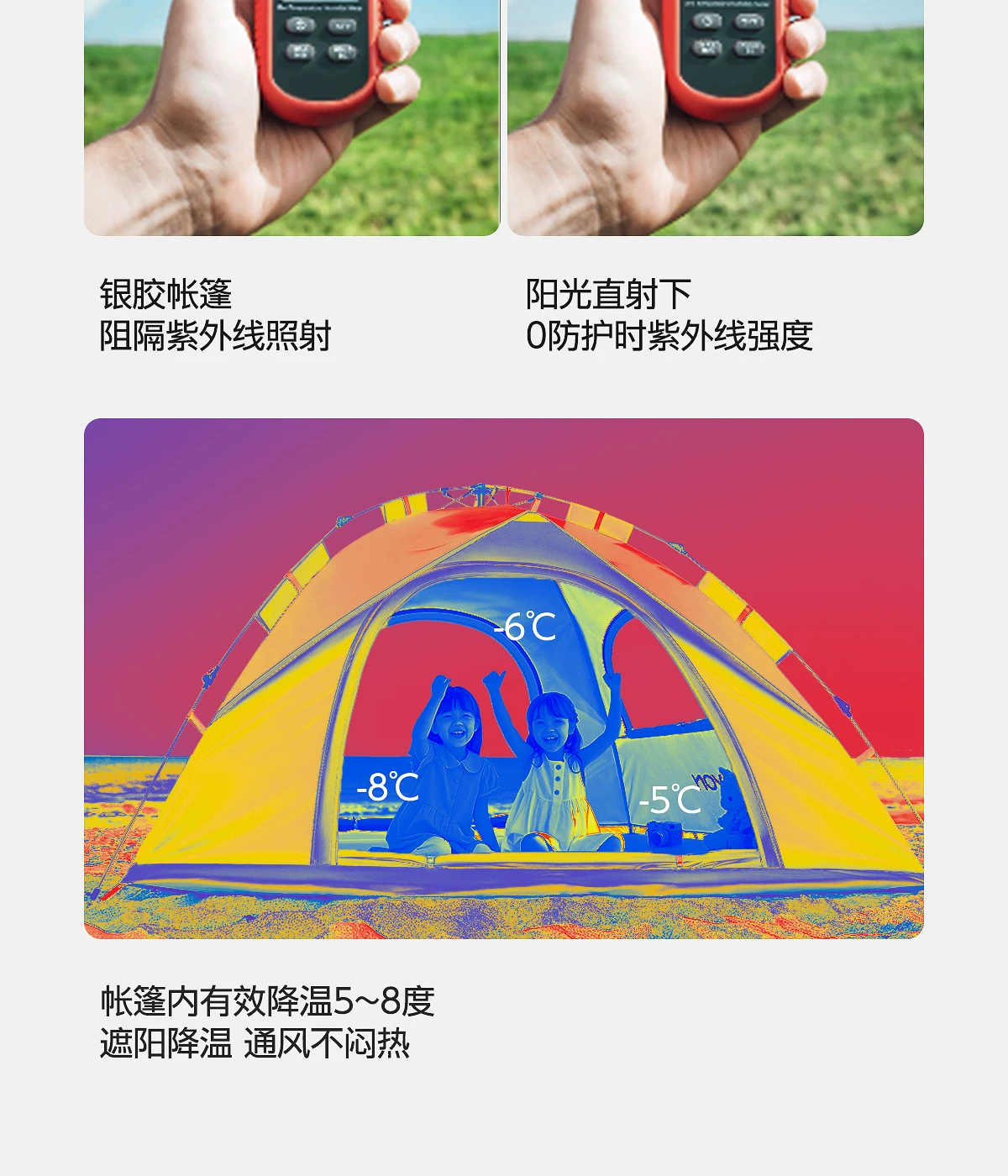 SOYON速营帐篷户外折叠便携式野营过夜一键开合2026新款露营帐篷