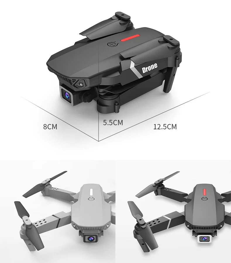 Drone 8k long endurance brushless folding quadcopter high-definition aerial photography remote-controlled airplane toy