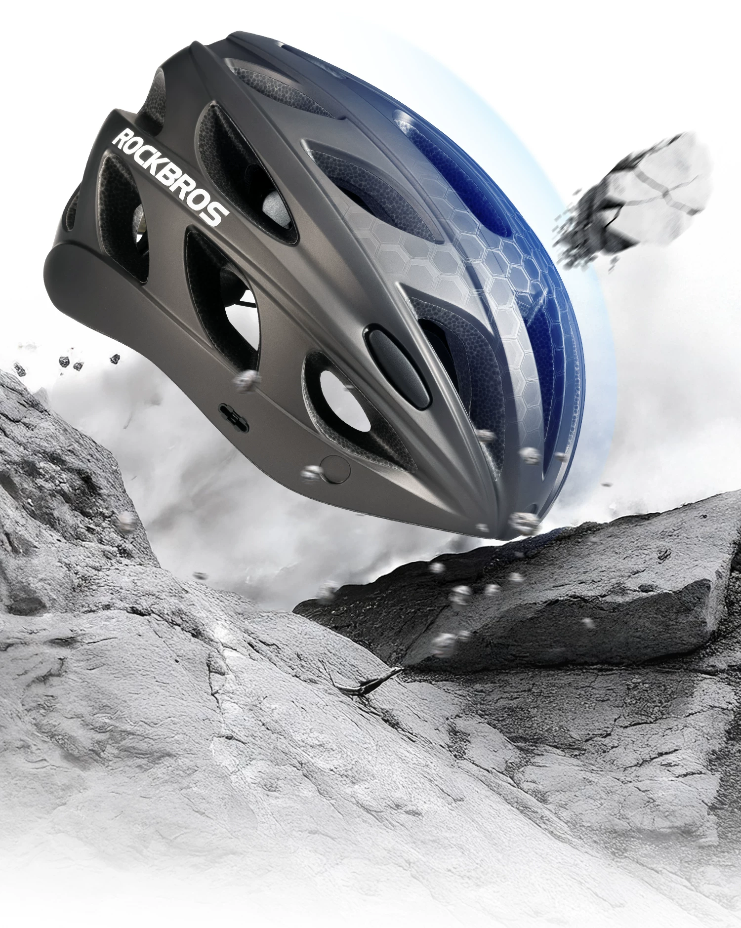 Rock Brothers cycling helmets, men's cycling helmets, women's mountain bikes, children's safety helmets, and equipment for teenagers