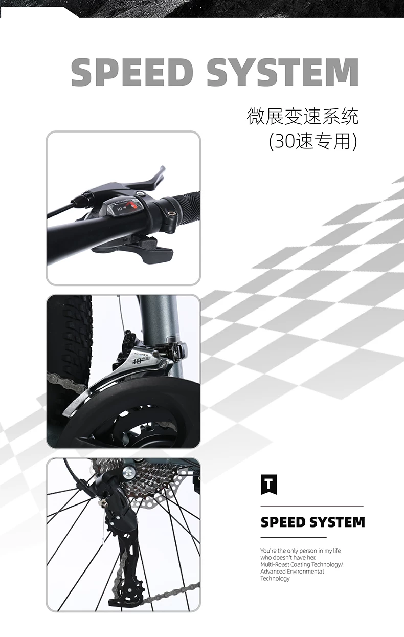 Red Flag Official Flagship Store Aluminum Alloy Mountaineering Bike Male Adult Off road Variable Speed Road Bike Youth Bike