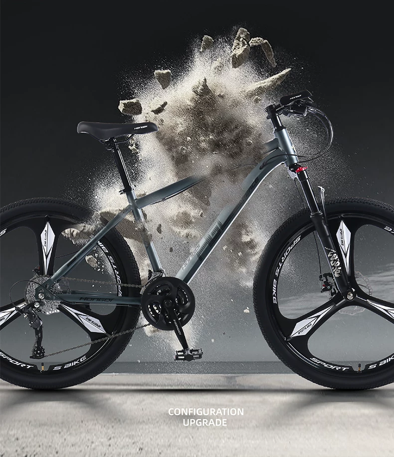 Red Flag Official Flagship Store Aluminum Alloy Mountaineering Bike Male Adult Off road Variable Speed Road Bike Youth Bike