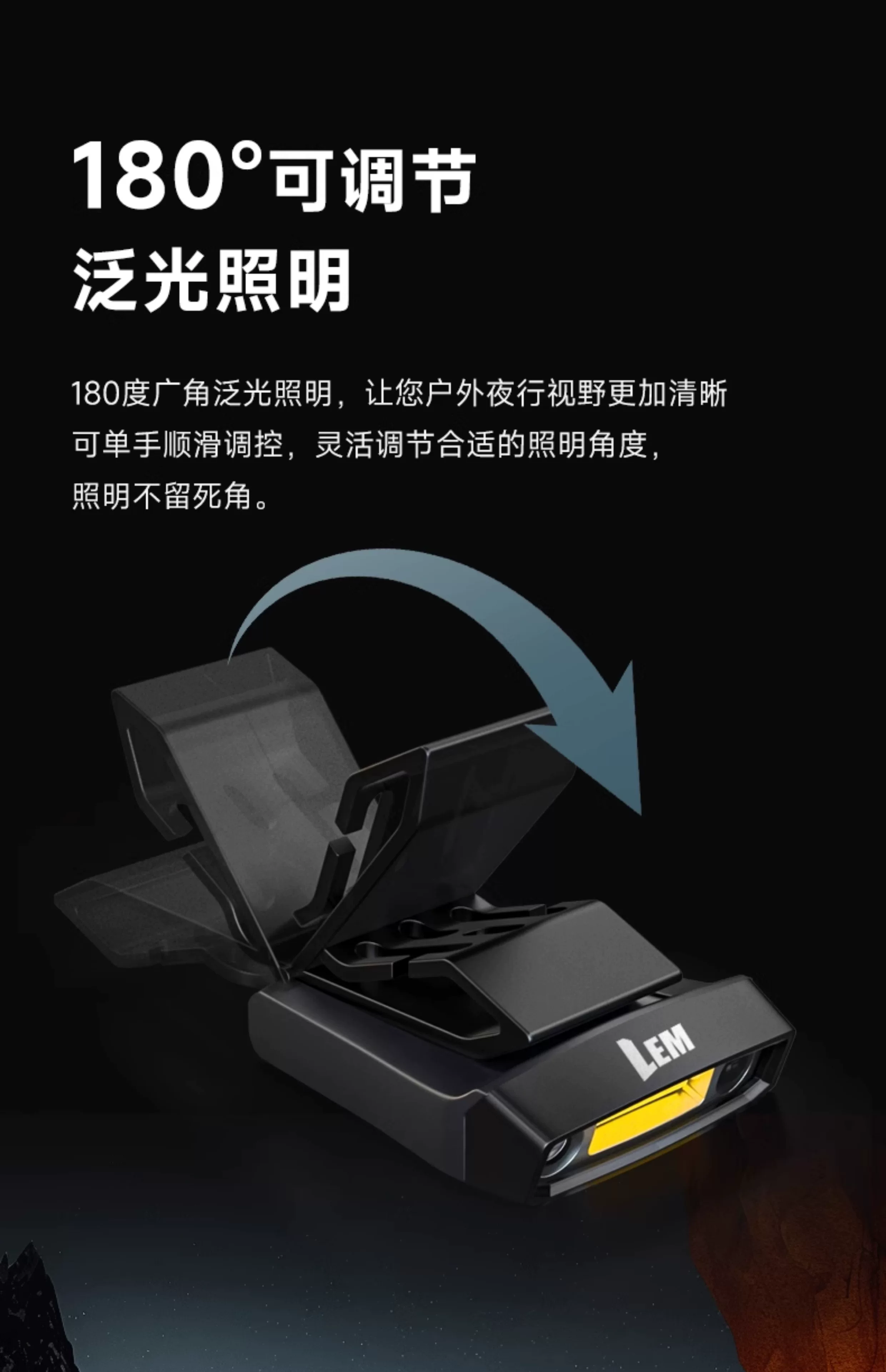 LEM Headlamp Fishing Specific Induction Hat Clip Light Strong Light Super Bright Charging Head Mounted Clip on Long Range Night Fishing Light
