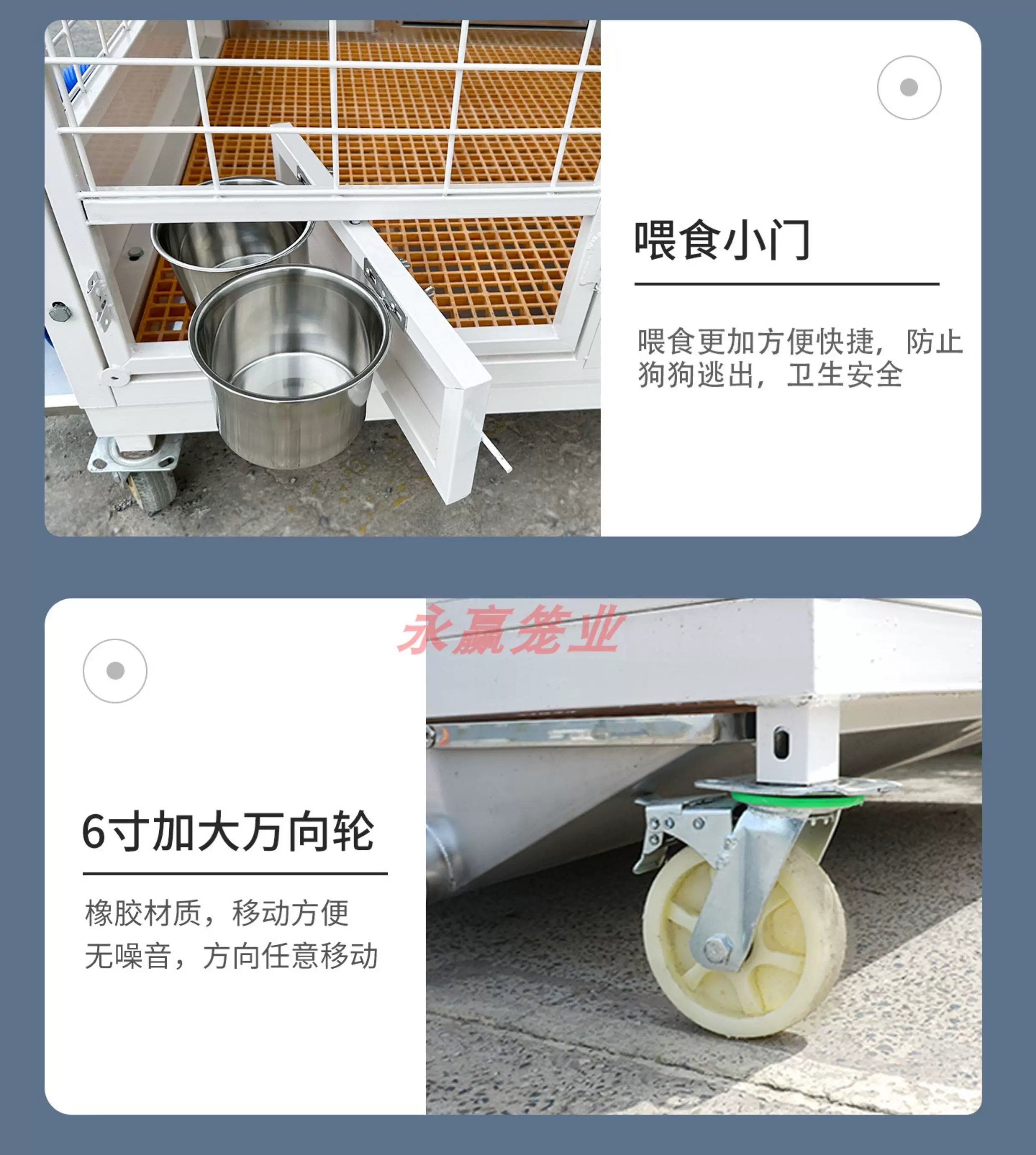 Уличный дом для собак Yongying Pet Industry с теплоизоляцией
