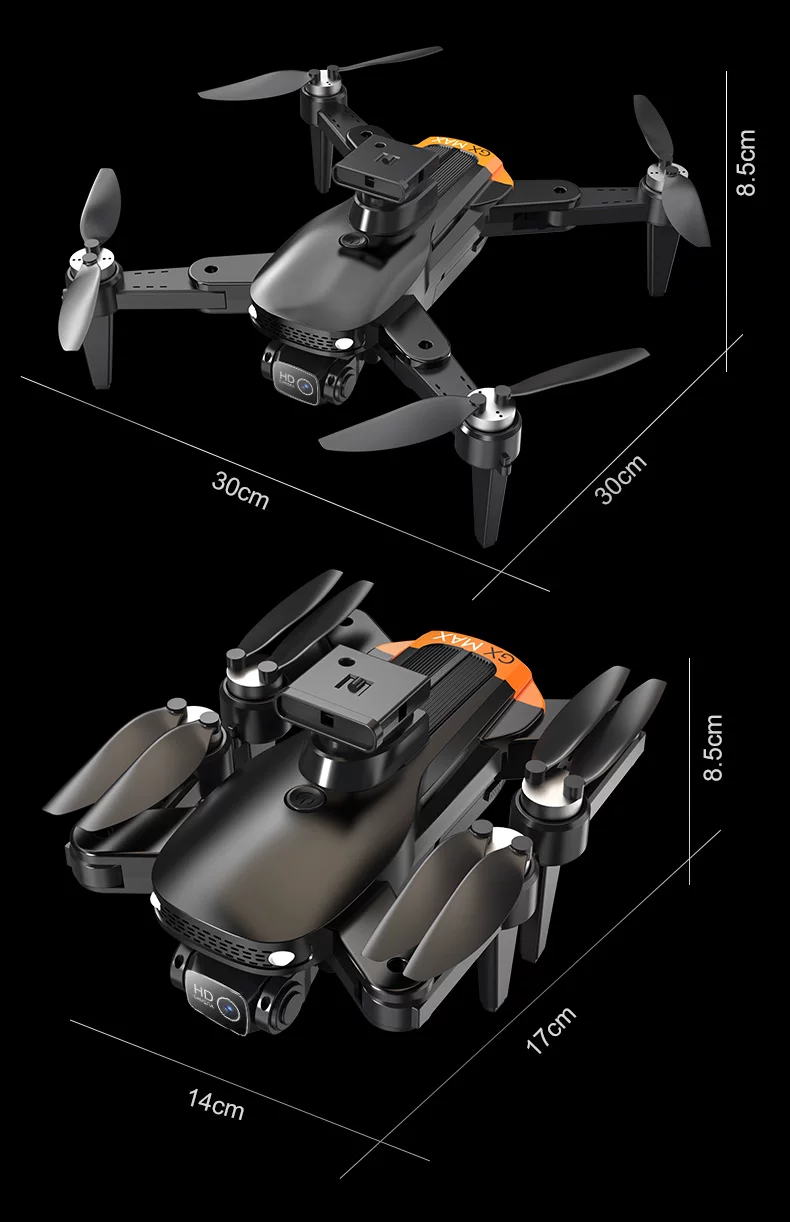 Large children's drone with screen GPS automatic return remote control aircraft professional high-definition aerial photography boy toy 9