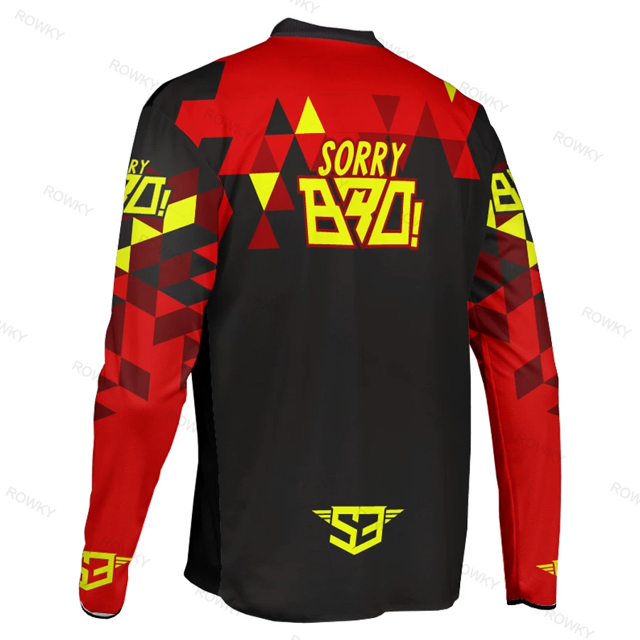 S3 motorcycle shirt racing suit quick dry long sleeved motorcycle suit mountain off-road riding suit bicycle speed conquer men