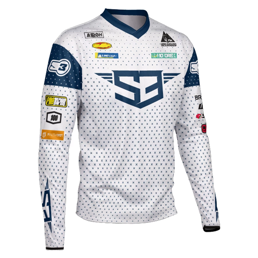 S3 motorcycle shirt racing suit quick dry long sleeved motorcycle suit mountain off-road riding suit bicycle speed conquer men