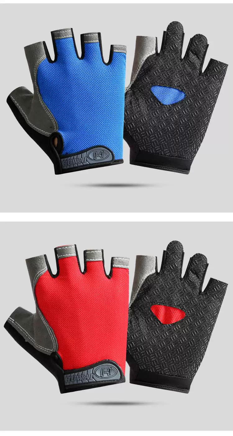 Suitable for Giant cycling gloves, half finger mountain road bike gloves, men's and women's anti slip, shock-absorbing, breathable equipment