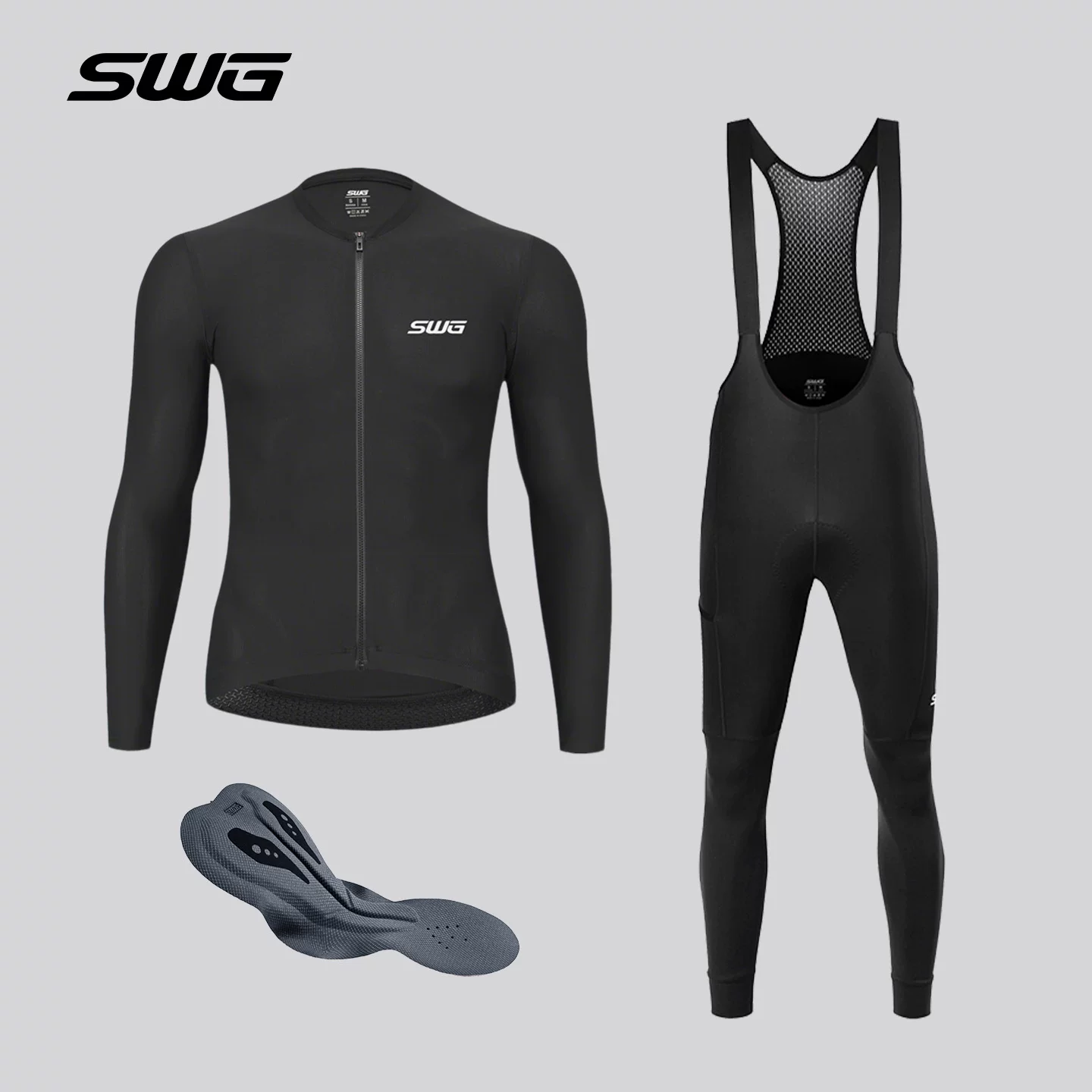 SWG Mingsheng Haoyu Bicycle Cycling Clothing Spring and Summer Men's Breathable Long Sleeve Set Bicycle Clothing Cycling Equipment