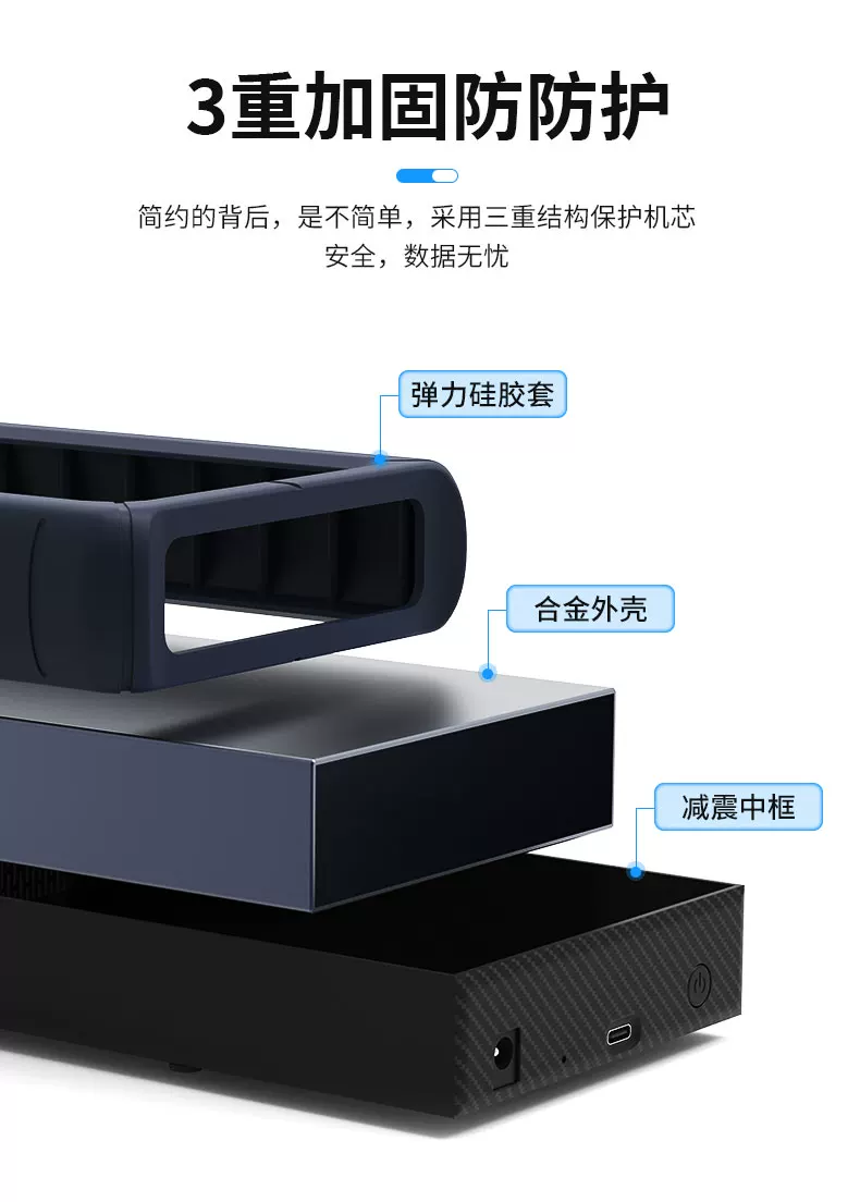 Anti drop LAYJ portable hard drive 18t desktop 20t large capacity typec high-speed 22t computer external storage