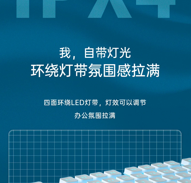 Silent keyboard, wired desktop computer, universal laptop, female office game, e-sports specific mouse set