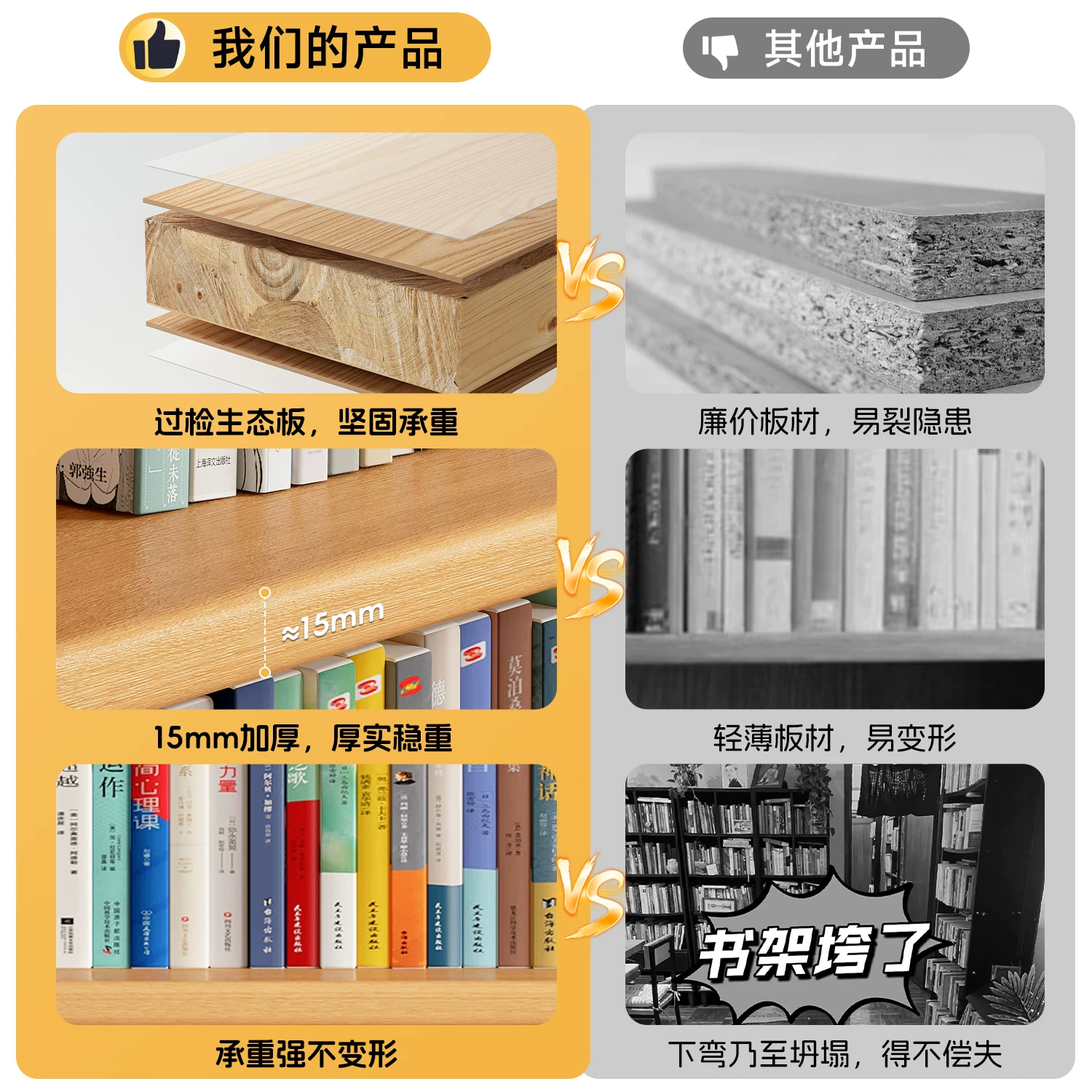 Solid wood bookshelf storage rack, floor to ceiling living room integrated with wall, multi-layer storage cabinet, storage cabinet, children's student bookshelf