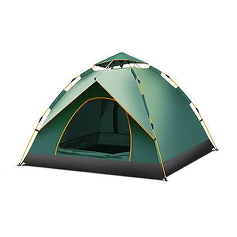 Tent outdoor camping, single or double person, thick rainproof, fully automatic quick opening, park, beach, outing, camping, sun protection equipment