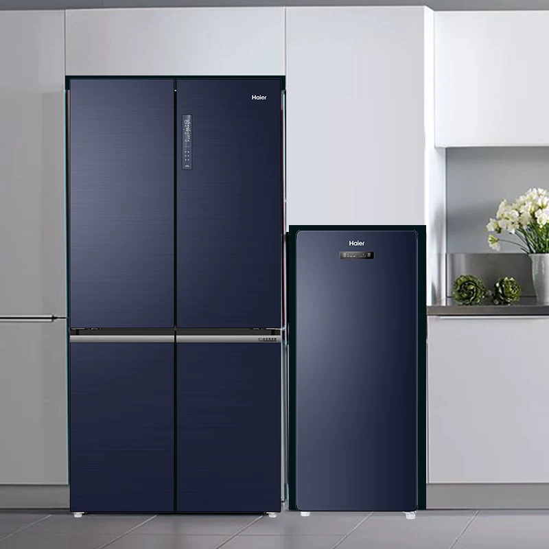 Комплект Haier Ice Set (Холодильник и Морозильный шкаф) BCD-546WSEKU1+BD-136WEDB