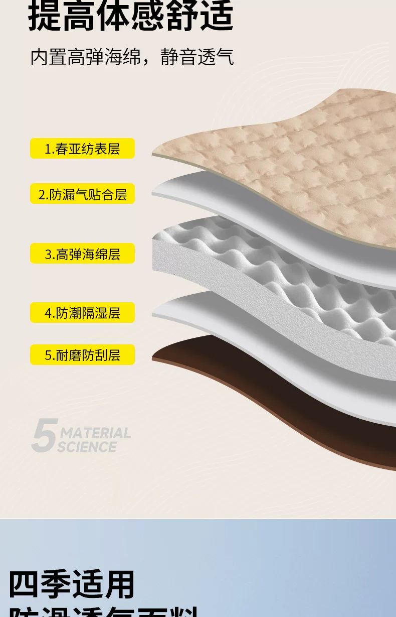 Automatic inflatable mattress for outdoor camping, portable air mattress for home use, floor mats, sleeping mats for camping, moisture-proof tents, and floor mats