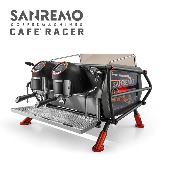 Профессиональная полуавтоматическая кофемашина Sanremo Racer (3 группы)