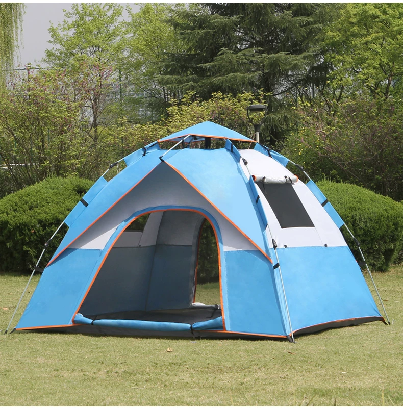 Tent Outdoor Camping Thickened Rainproof 3-4 People Fully Automatic Outdoor Sunscreen 2-person Camping Picnic Ultra Lightweight Equipment
