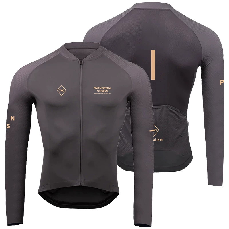PAS春秋骑行服长袖男套装速干登山车服装自行车衣服公路车骑行裤