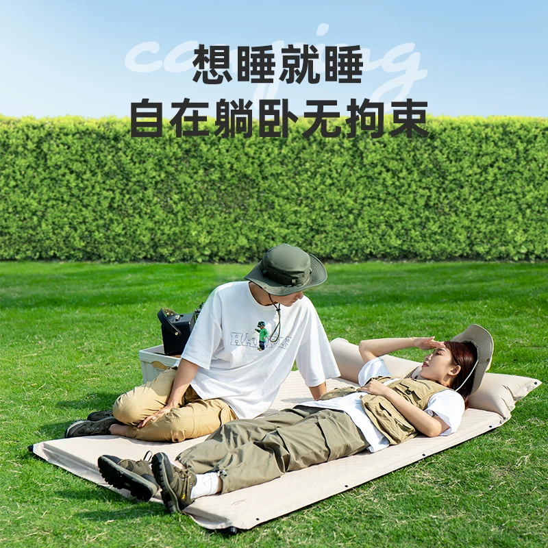 Automatic inflatable mattress, outdoor tent, camping equipment, camping supplies, portable home nap mats, floor mats