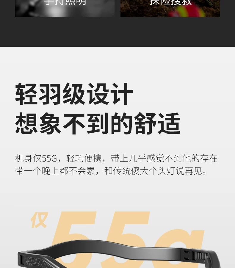 Mingjiu 2025 New Headlights with Strong Light Charging and Ultra Bright Night Fishing Special Outdoor Mountaineering Ear Head Mounted Lighting