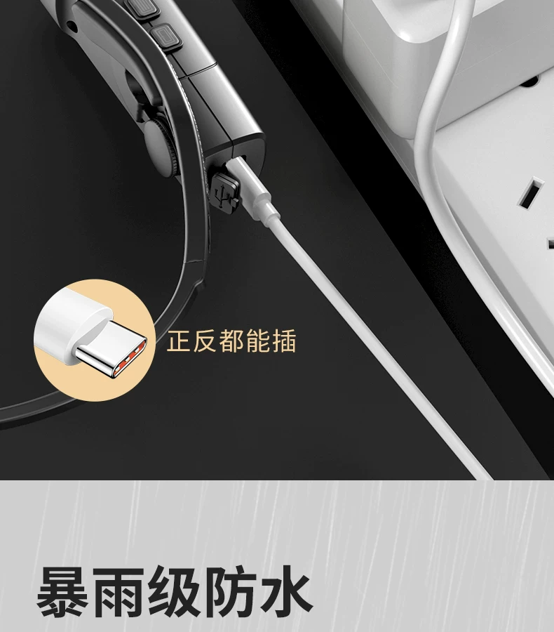 Mingjiu 2025 New Headlights with Strong Light Charging and Ultra Bright Night Fishing Special Outdoor Mountaineering Ear Head Mounted Lighting
