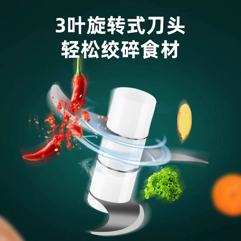 Электрический измельчитель для чеснока и мяса Little Circle XQQ-jcjan23101601