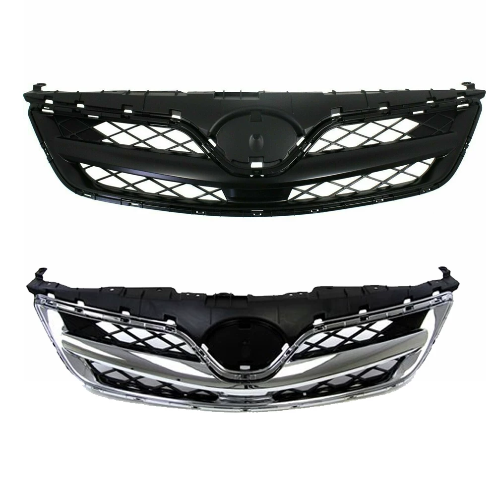 Применимо к Toyota 12.11.13 Corolla Бывшая модифицированная Midnet Black Warrior Goldlating Grille