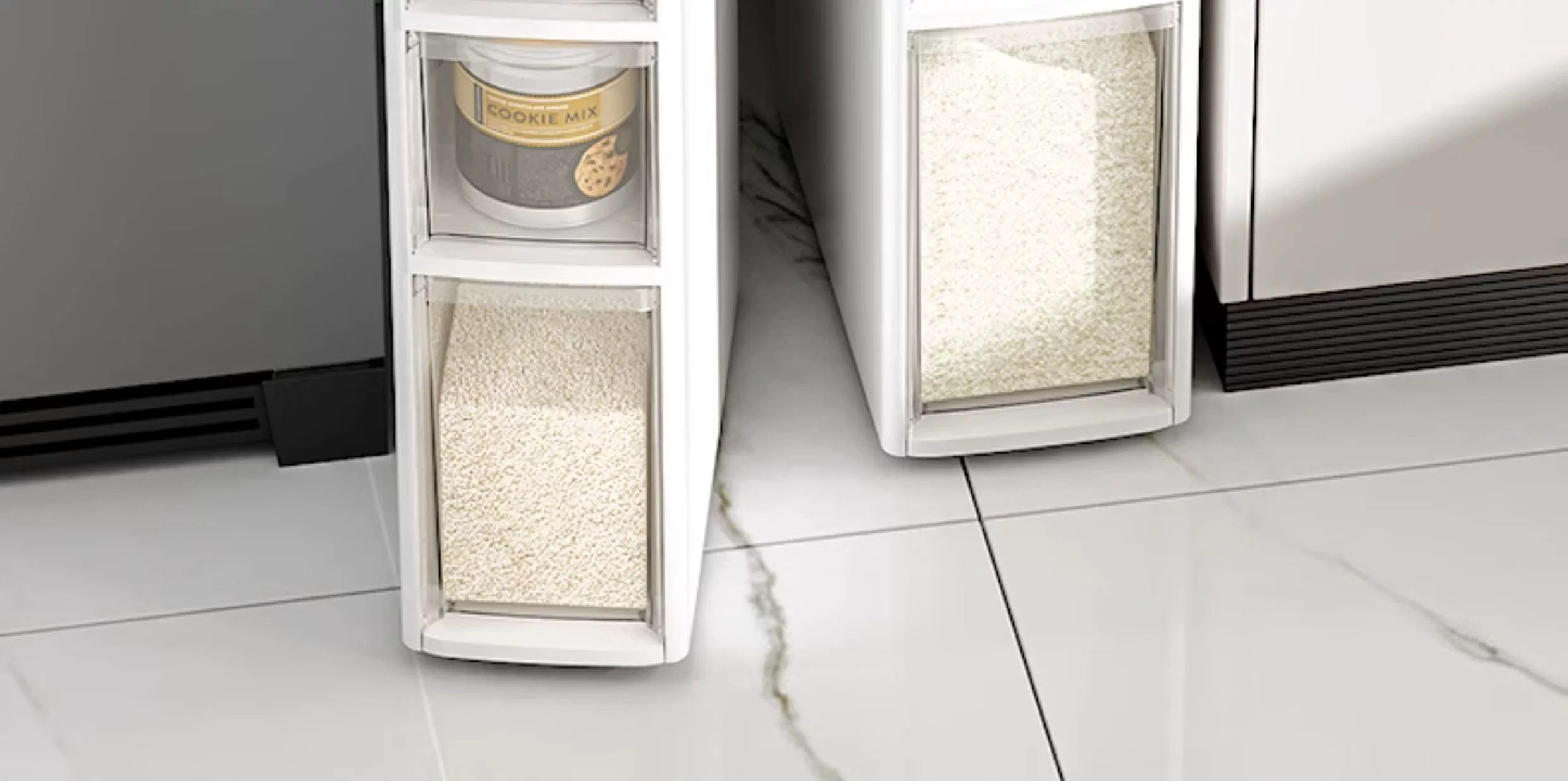 Sewing storage cabinet, kitchen shelf, 14/16/20cm ultra narrow edge cabinet, multi-layer dressing room crevice storage cabinet
